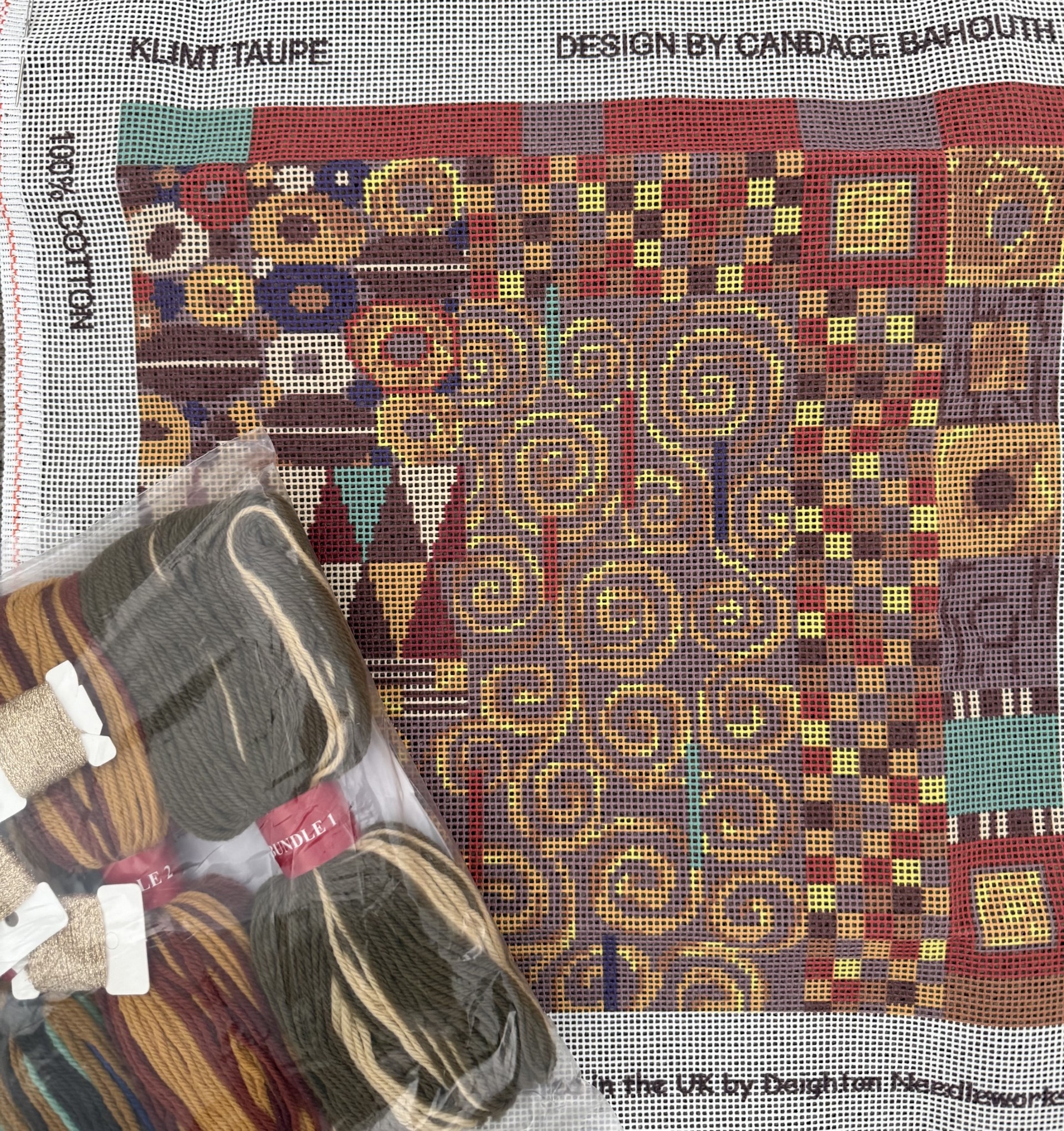 Klimt Taupe Tapestry Kit - Image 2