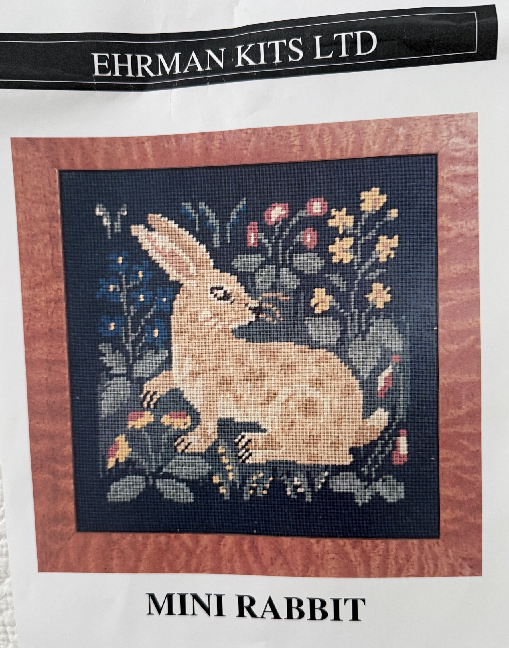 Mini Rabbit Tapestry Kit